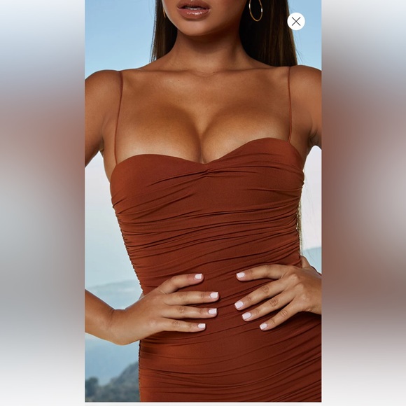 COPY - OH POLLY MIDI DRESS SIZE US 4 UK 8 - Picture 2 of 5